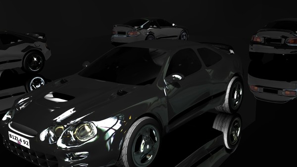 3d obj sports blender - toyota celica GT four by Bizla